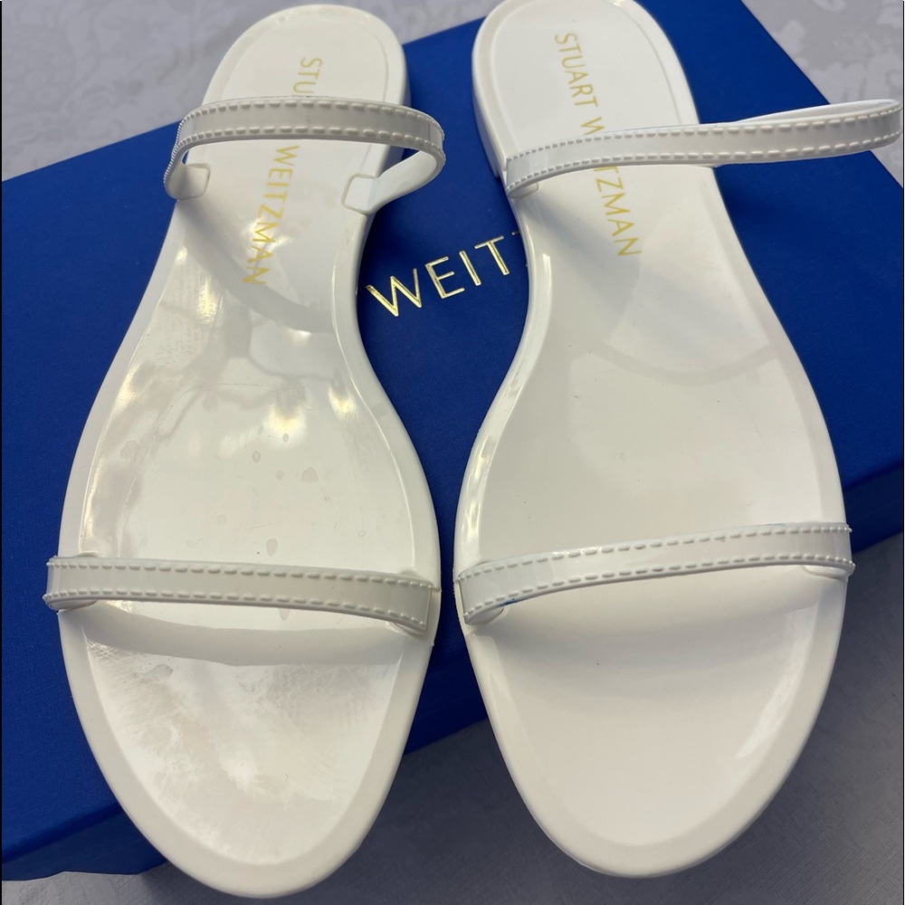 Stuart Weitzman Sawyer Slide Size 9